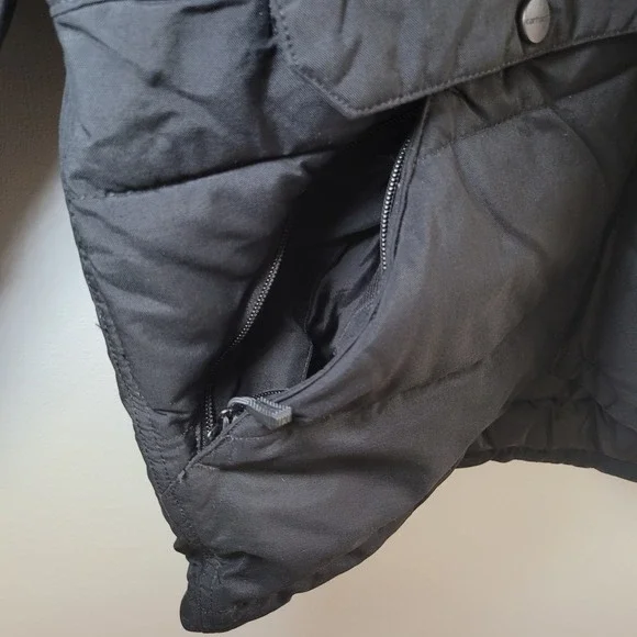 Carhartt Rain Defender Relaxed Fit Hooded Puffer Jacket Black OJ5457-W Womens M - Picture 7 of 10